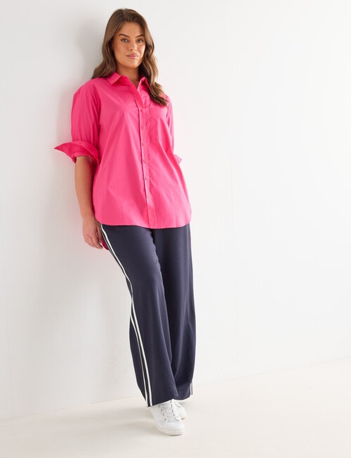 Whistle The Perfect Shirt, Hot Pink product photo View 13 L