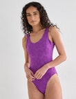 Zest Swimwear Hibiscus Suit, Hyper Violet product photo
