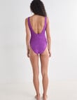 Zest Swimwear Hibiscus Suit, Hyper Violet product photo View 02 S