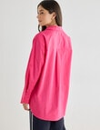 Whistle The Perfect Shirt, Hot Pink product photo View 02 S
