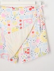 Switch Sun Print Mia Linen Blend Skort, Vanilla product photo View 04 S