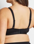 Perfects Unreal Wirefree Bra, Black, D-G product photo View 02 S