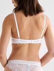 Lyric Harper Push Up Bra, White, A-D product photo View 02 S