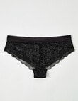 Lyric Harper Lace Boyleg Brief, Black product photo View 02 S