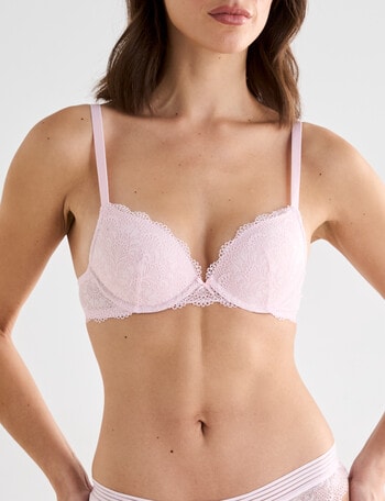 Lyric Harper Push Up Bra, Blush, A-D product photo