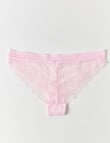 Lyric Harper Lace Bikini Brief, Blush product photo View 02 S