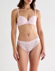 Lyric Harper Lace Bikini Brief, Blush product photo View 03 S
