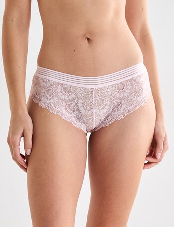 Lyric Harper Lace Boyleg Brief, Blush product photo