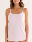Lyric Cotton Maternity Cami, Blush product photo
