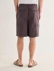 Tarnish Cargo Shorts, Charcoal product photo View 02 S