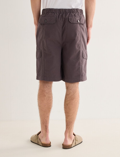 Tarnish Cargo Shorts, Charcoal product photo View 02 L