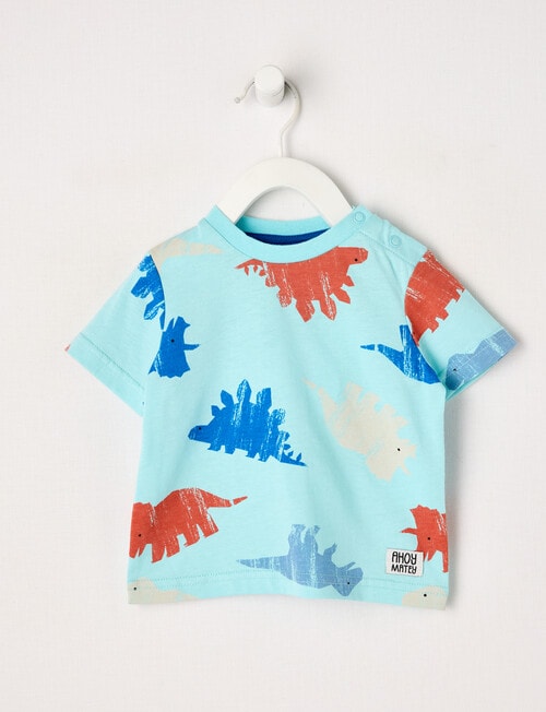 Teeny Weeny Dino Play Time Short Sleeve Tee, Multi product photo