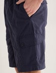 Tarnish Cargo Shorts, Navy product photo View 04 S