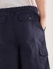 Tarnish Cargo Shorts, Navy product photo View 05 S