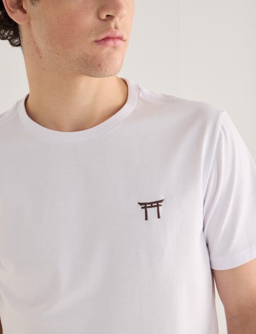 Tarnish Tokyo Tee, White product photo View 05 L