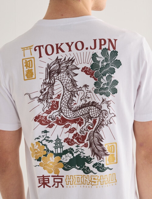 Tarnish Tokyo Tee, White product photo View 06 L