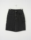 No Issue Denim Jort, Black product photo