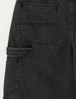 No Issue Denim Jort, Black product photo View 02 S