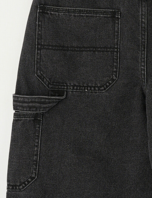 No Issue Denim Jort, Black product photo View 02 L