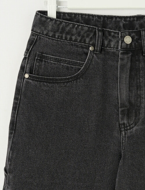 No Issue Denim Jort, Black product photo View 04 L