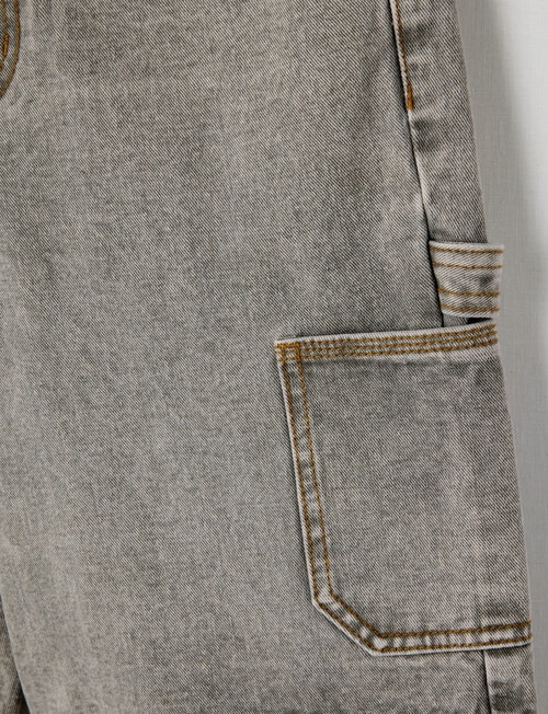No Issue Denim Jort, Grey product photo View 04 L