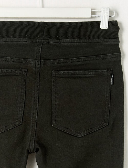 No Issue Rib Waist Short, Black product photo View 03 L