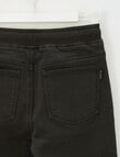 No Issue Rib Waist Short, Black product photo View 04 S