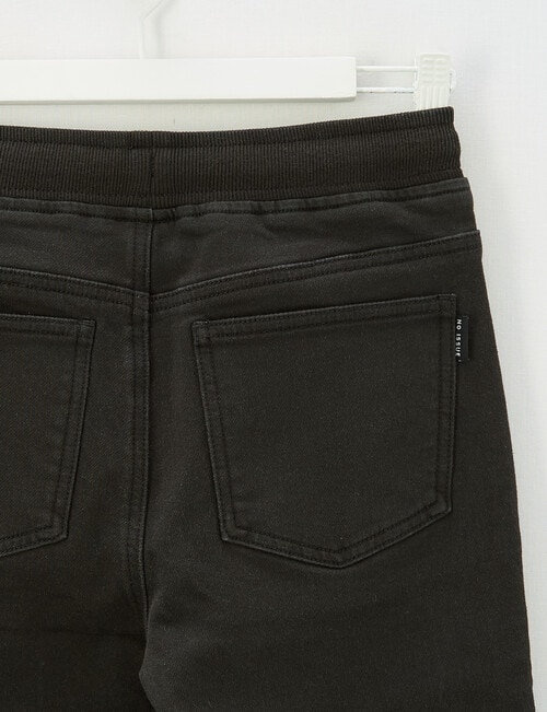 No Issue Rib Waist Short, Black product photo View 04 L