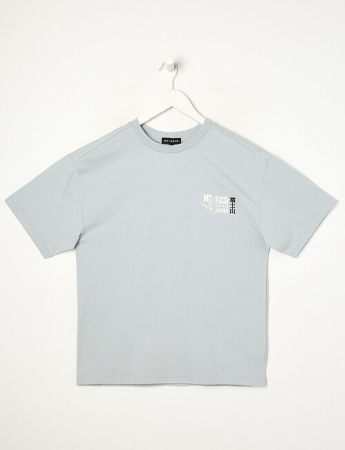 No Issue Mt Fuji Short Sleeve Tee, Sky product photo