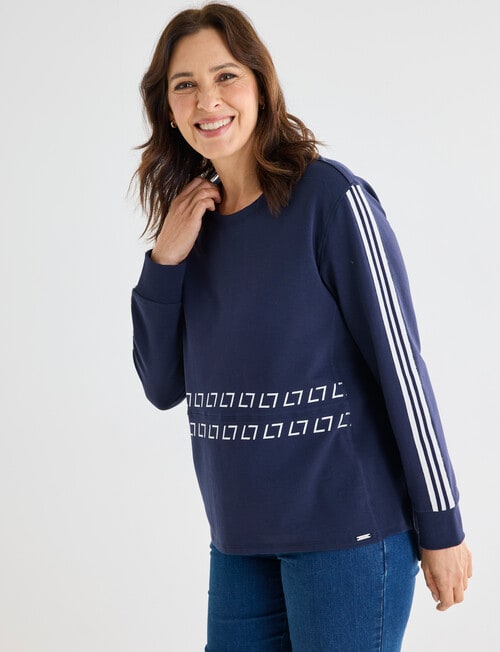 Line 7 Arlo Jersey, Navy product photo