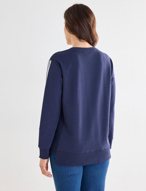 Line 7 Arlo Jersey, Navy product photo View 02 L