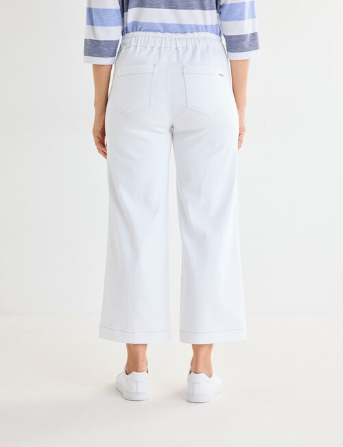Line 7 State Jean, White product photo View 02 L