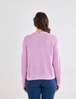 Line 7 Notion Knitted Jersey, Light Pink product photo View 02 S