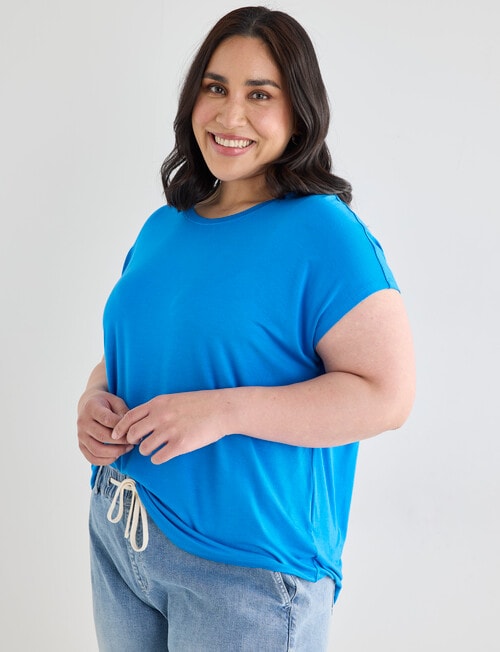 Bodycode Curve Boxy Tee, French Blue product photo