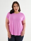 Bodycode Curve Boxy Tee, Hyper Violet product photo