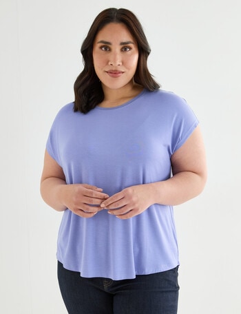 Bodycode Curve Boxy Tee, Sweet Lavender product photo