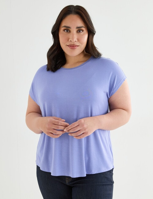 Bodycode Curve Boxy Tee, Sweet Lavender product photo