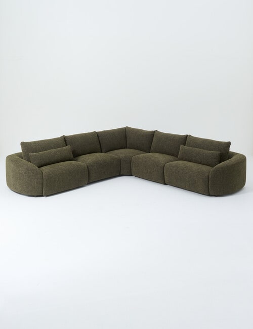 Marcello&Co Madrid Fabric Modular Electric Right Hand Facing product photo View 13 L