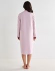 Ruby & Bloom Zip Quilted Robe, 10-26, Pink product photo View 02 S