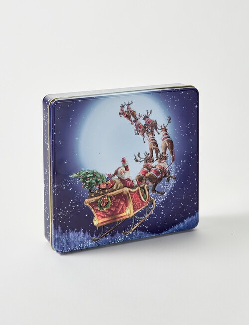 Desobry Santa on Sleigh Tin, 375g product photo View 02 L