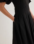 State of play Tallulah Puff Sleeve Dress, Black product photo View 07 S