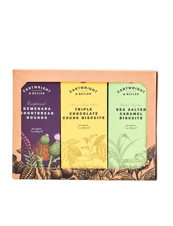 Cartwright & Butler Trio Of Biscuits Gift Pack, 600g product photo