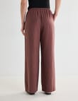 Mineral Jade Wide Leg Pant, Chocolate product photo View 03 S