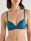 Acapella Georgia Push up Bra, Teal, A-D product photo