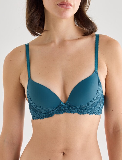 Acapella Georgia Push up Bra, Teal, A-D product photo