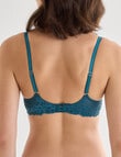 Acapella Georgia Push up Bra, Teal, A-D product photo View 02 S