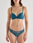 Acapella Georgia Push up Bra, Teal, A-D product photo View 03 S