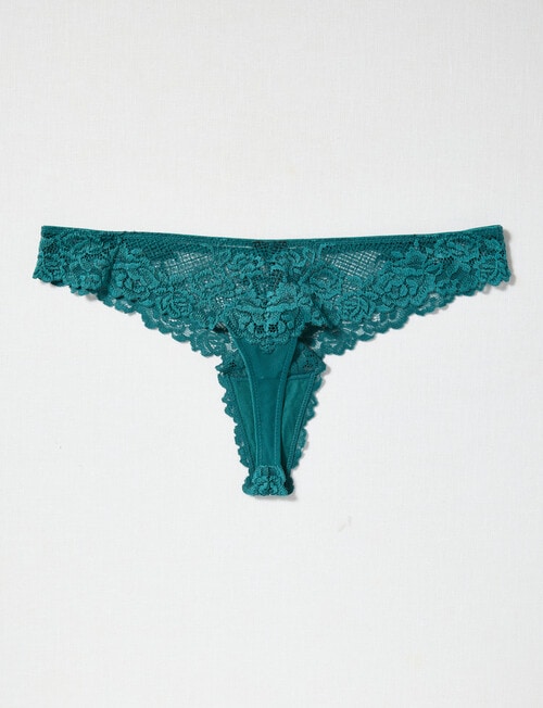 Acapella Georgia G-String Brief, Teal product photo View 02 L