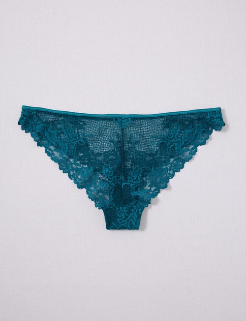Acapella Georgia Bikini Brief, Teal product photo View 02 L