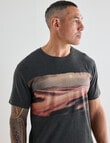 Kauri Trail T-Shirt, Dark Grey Marle product photo View 05 S